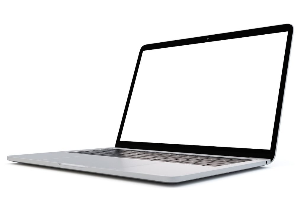 Computerscherm met een 3D-render van een digitaal object in een bewerkingsprogramma