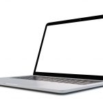 Computerscherm met een 3D-render van een digitaal object in een bewerkingsprogramma
