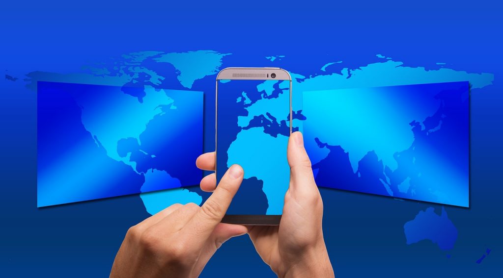 iPhone met wifiinstellingen open op het scherm